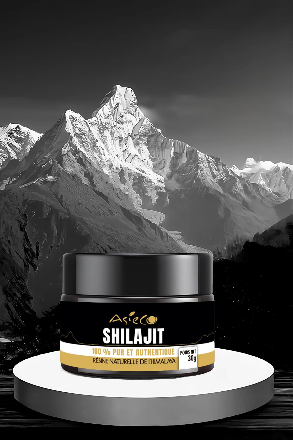 Shilajit dell'Himalaya - Resina Naturale - 30 g - Vaso