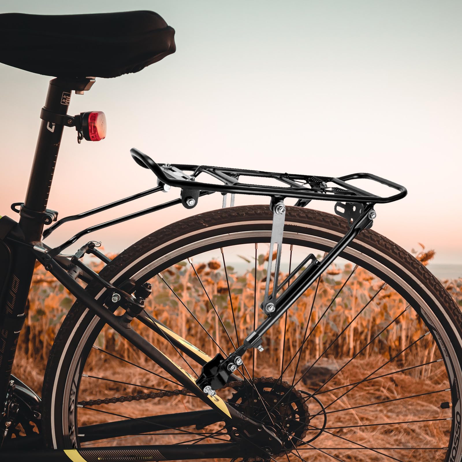 Portaequipajes Montaña para de Bicicleta Trasero Carretera