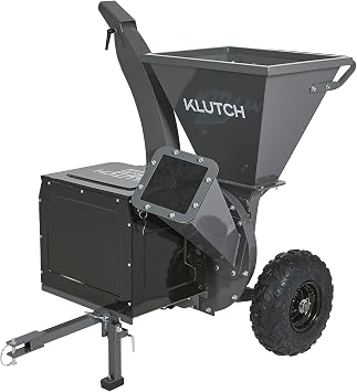 Klutch Disc Chipper/Shredder, 3in. Cutting Capacity, KLiQ 57.6V, Brushless