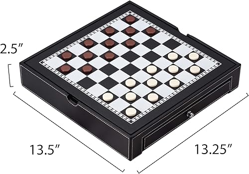 Miniatura 6 de Mainstreet Classics Broadway Juego de mesa combinado 5 en 1