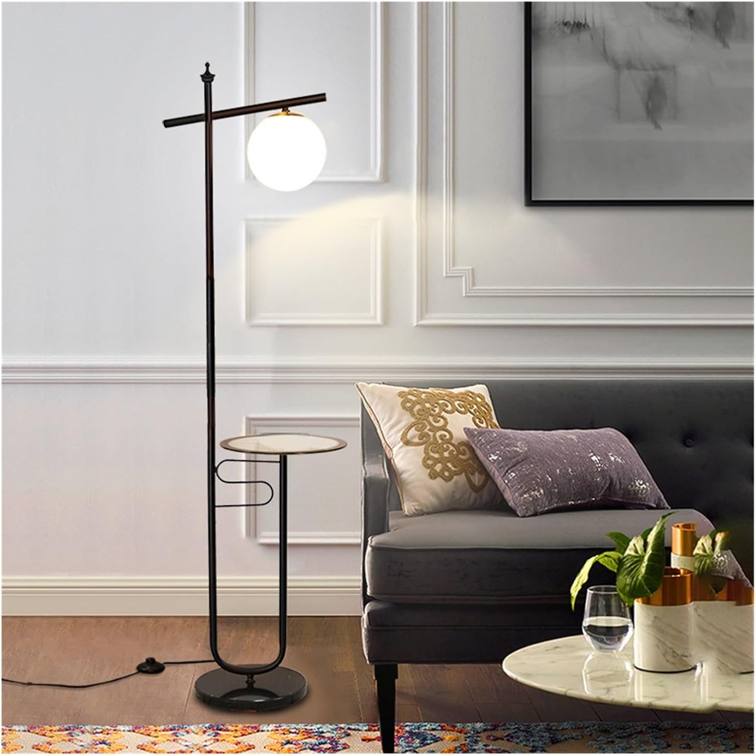 フロアスタンドライト ホテル 事務室 書斎 シンプル 欧米風LANFURUILA