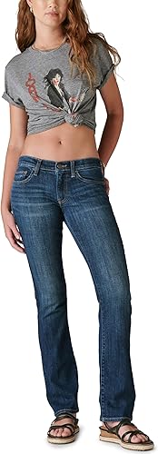 Miniatura 6 de Lucky Brand Jeans de tiro medio Easy Rider Bootcut para mujer