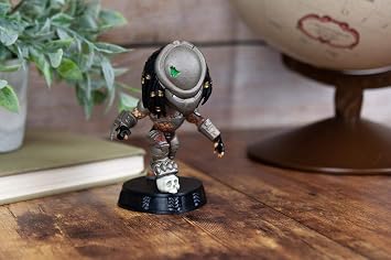 Toynk Predator Action Figure Bobblehead Character for Adults | Unique Predator Movie Collection Figure | Headhunter Collectible Action Figure | 2018 Geek Fuel Exclusive Statement Piece | 5 Inches