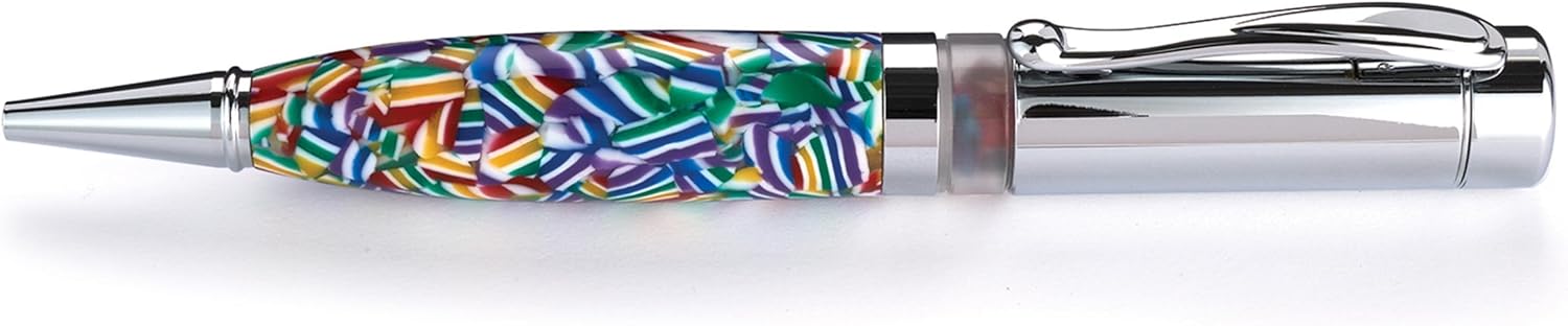 Woodriver Project Kit - Kaleidoscope Pen, Chrome