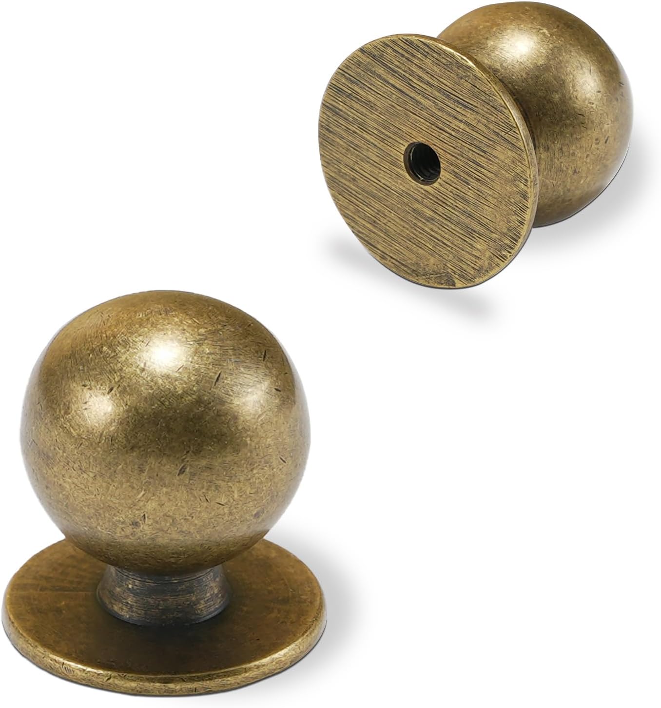 COTYKILEY 10 Pack Antique Brass Kitchen Cabinet Knobs Drawer Pulls cotykiley-10-pack-antique-brass-kitchen-cabinet-knobs-drawer-pulls