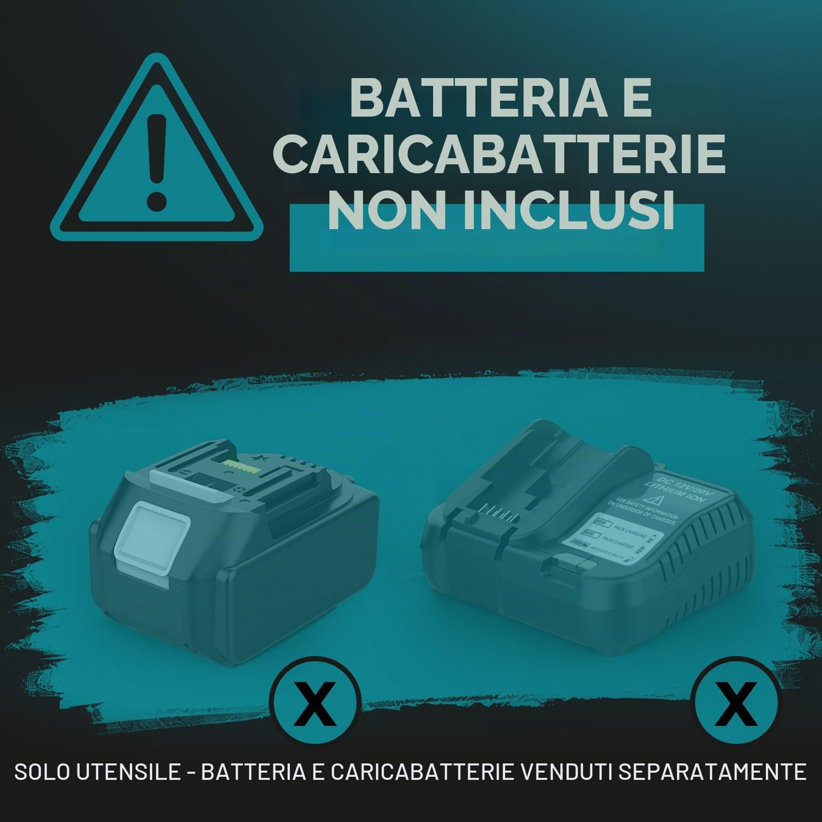Ecarke Martello perforatore per batteria Makita da 18 V, SDS-Plus Hammer Drills, 4 modalità di funzionamento 1500RPM/4500 BPM, trapano a percussione senza spazzole con impugnatura girevole a 360° e 4