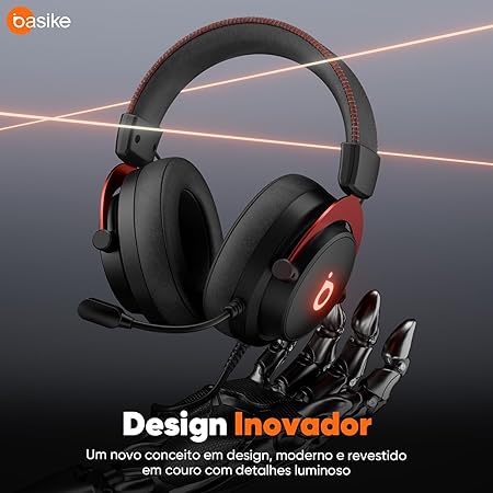 Headset Gamer Pro Ba-FON340 com Microfone - Vista 2