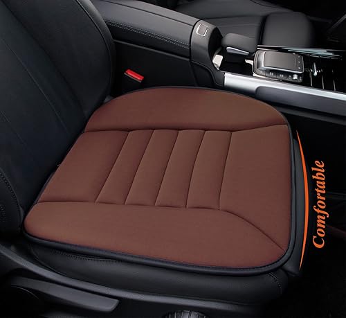 kingphenix Cojín de asiento de automóvil con espuma viscoelástica de confort de 1.2 pulgadas, cojín de asiento para automóvil y silla de oficina