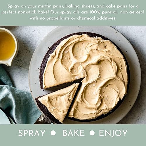 Vista 6 de La Tourangelle espray multiuso para cocinar, sin gluten, antiadherente, sin sustancias químicas ni gases propelentes, aceite de cocina en espray
