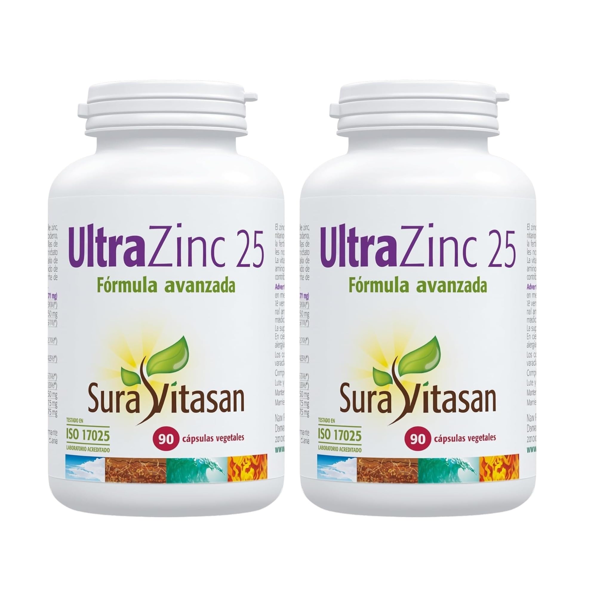 SURA VITASAN Ultra Zinc Pack de 2 x 90 (180 Cápsulas)