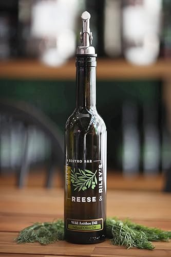 REESE & RILEY'S WILD ANITHOS - Aceite de oliva con infusión de eneldo (12.7fl oz)