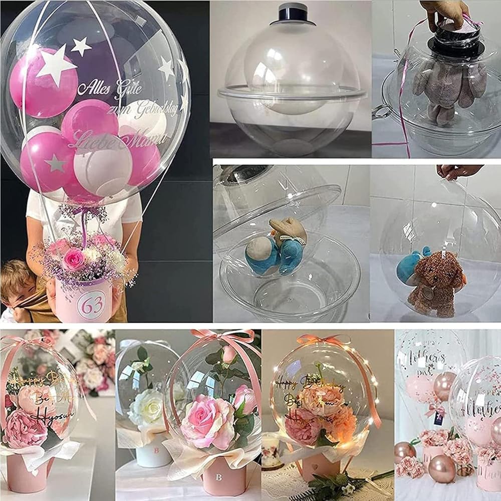 Balloon Stuffing Machine with Pump & Expander Plier | Professional Tool Kit for Gift Balloon Rose, Plush Toy, Bear Bouquet | Wedding & Birthday Party Decor