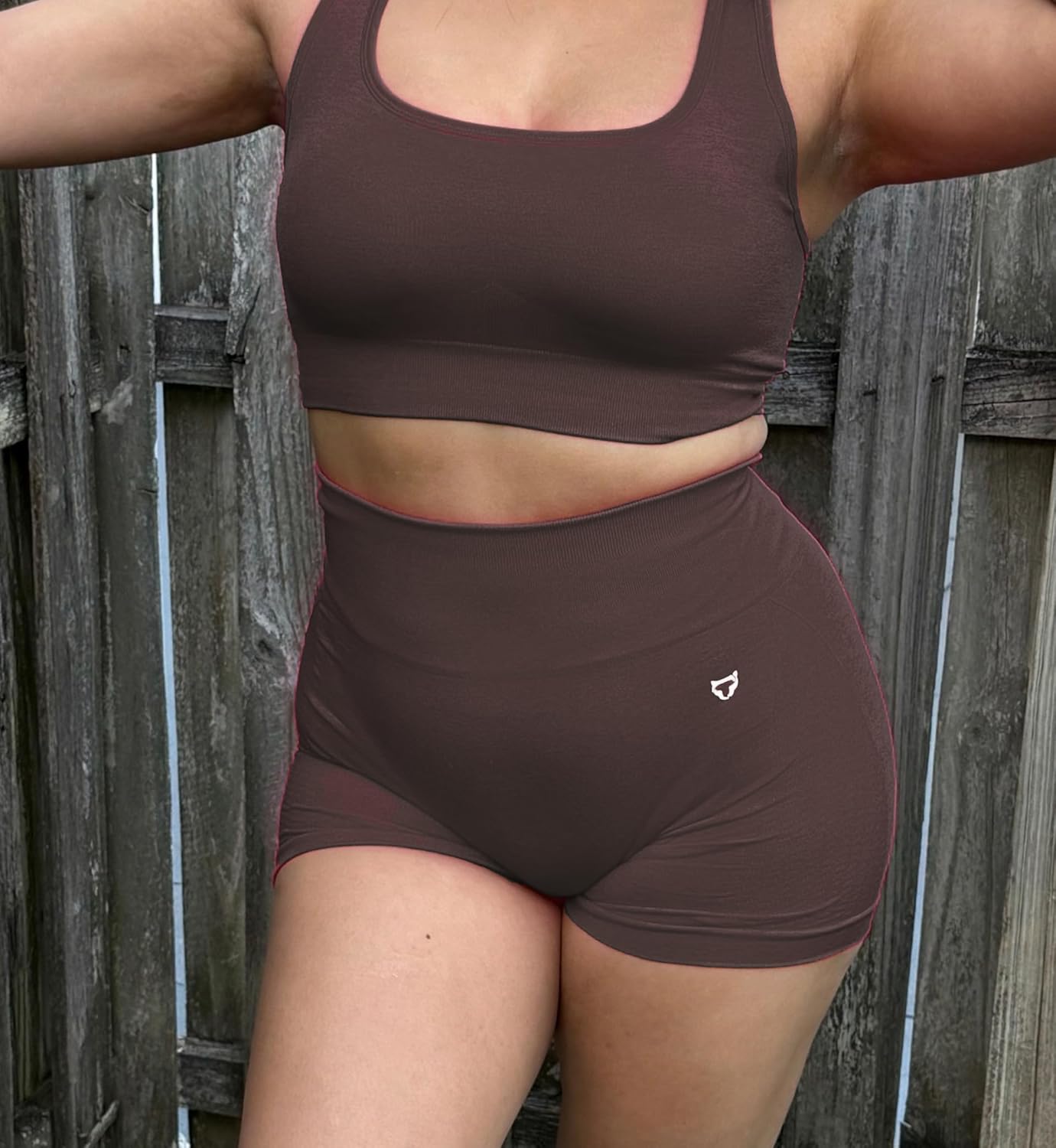 TomTiger Sports Bras for Women High Impact Racerback Removable Padded Seamless Yoga Workout Activewear Bra
