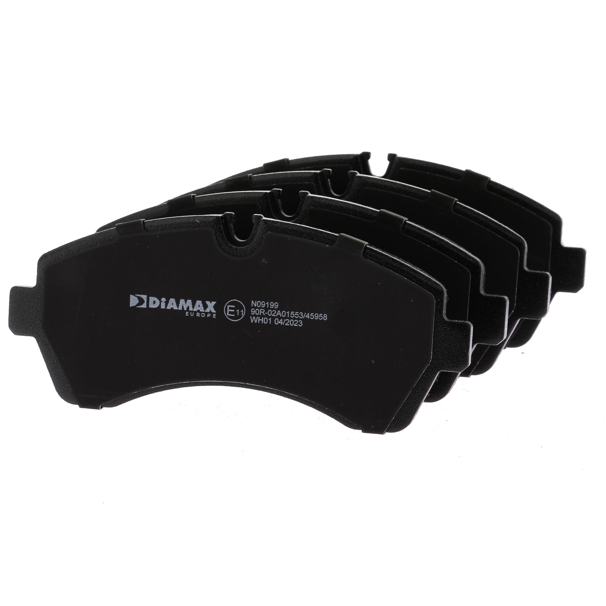 DIAMAX Kit pastiglie freni Anteriore predisposto per visualizzazione avviso usura N09199 Compatibilità con MERCEDES-BENZ SPRINTER 3,5-t Furgonato 906 SPRINTER 3-t Furgonato 906, VW