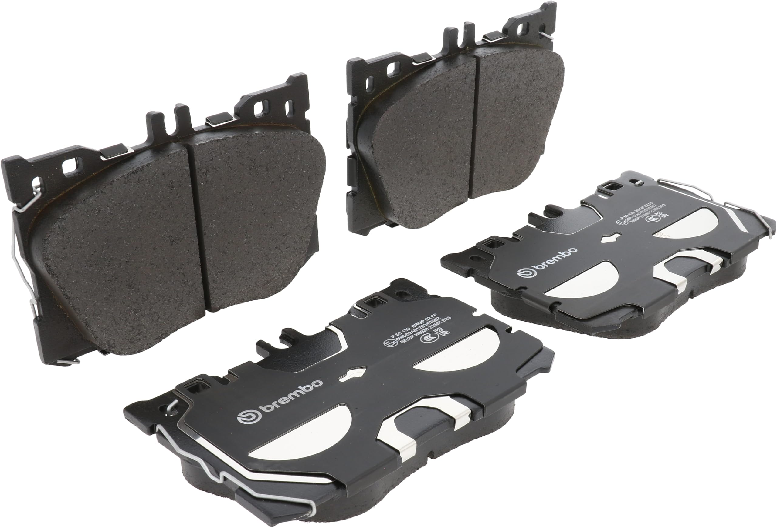 Pastiglie freno Brembo P 50 139, anteriore. Set di 4