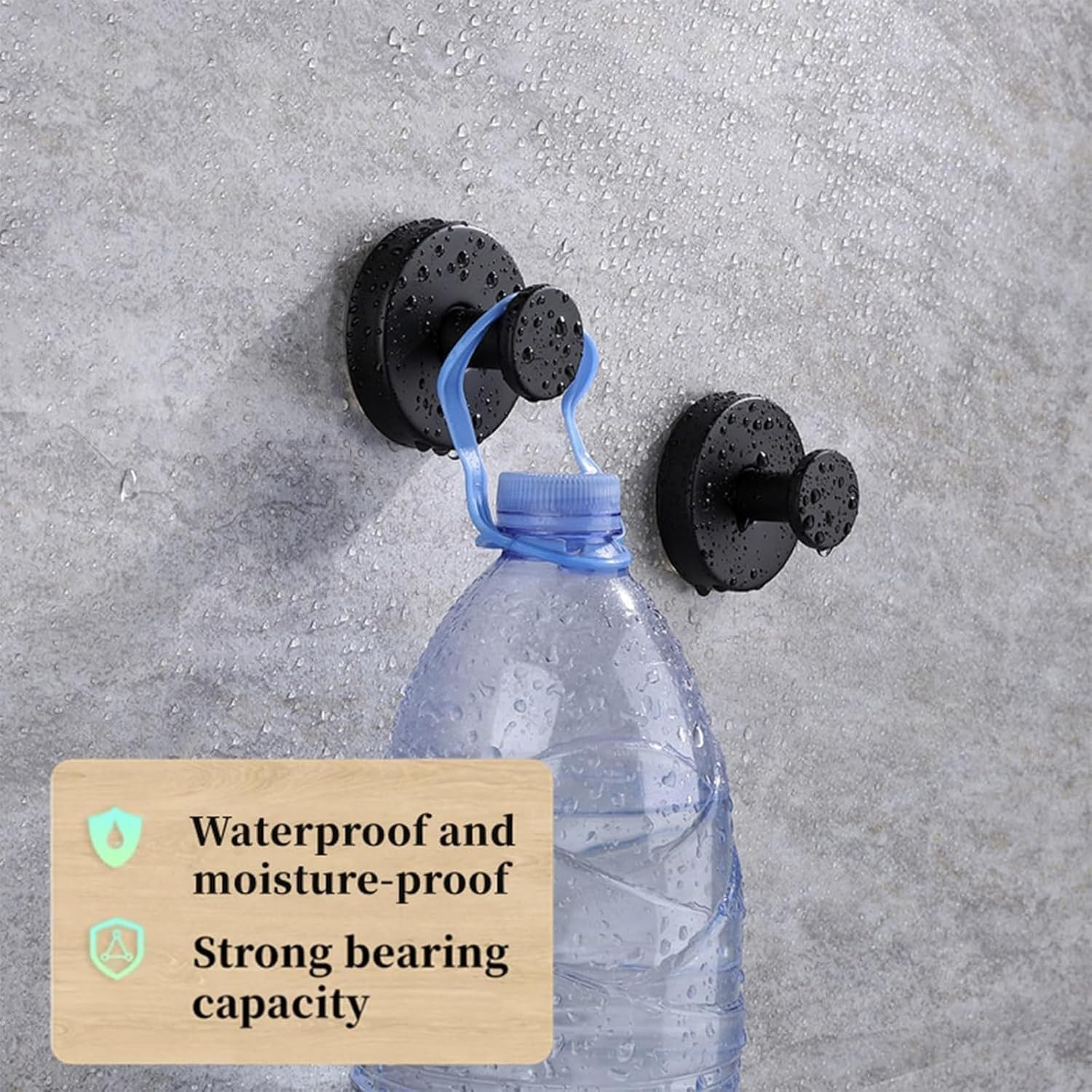 Door Hanger for Glass Surfaces Suction Cup Hooks for Wreath On Glass, Suction Cup Hanger, Wreath Holder for Glass Door, Garland Hangers for Glass Door, for Windows, Shower, Wreaths, Wood Door