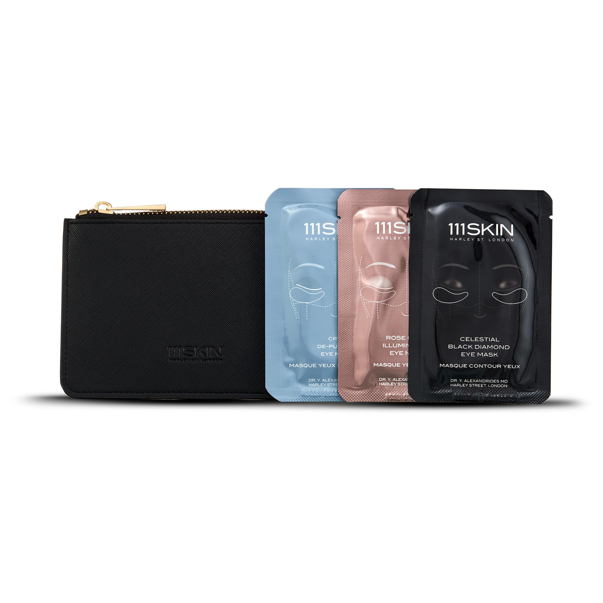 Amazon.com : 111SKIN Jetsetter Wallet Eye Mask Trio, Travel Set, 3