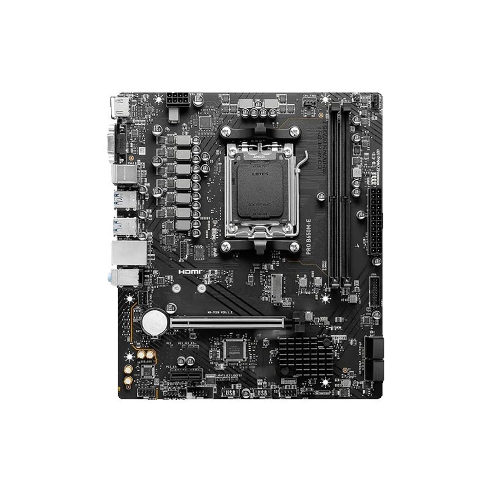 Gaming WiFi Carte mère Fit for MSI Pro B650M-E Micro ATX B650 Socket AM5