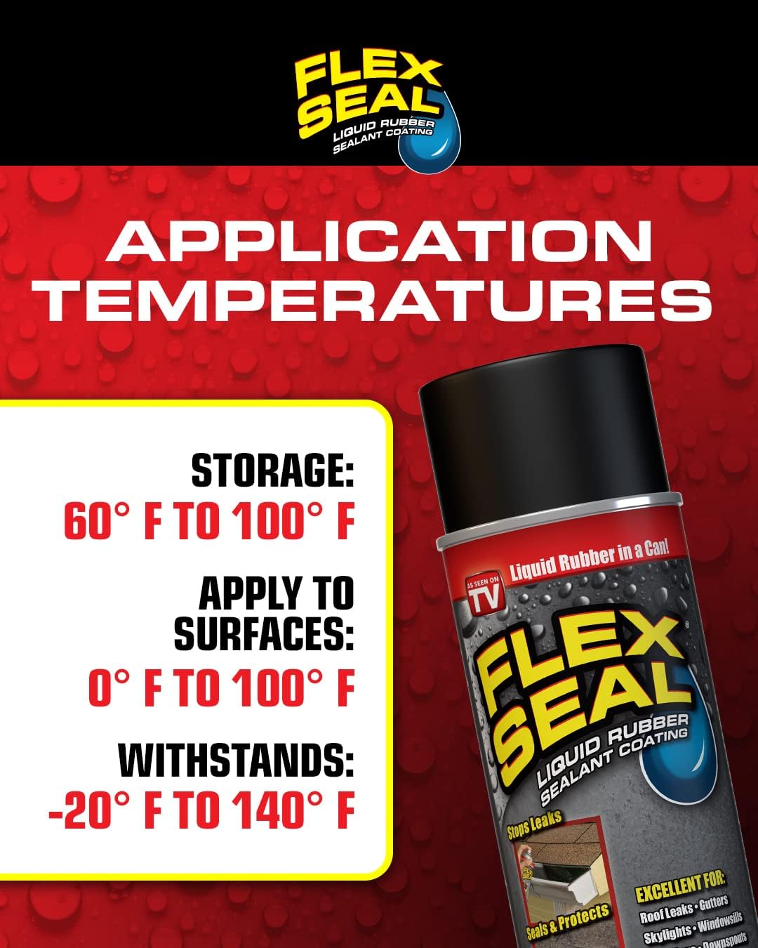 Flex Seal Mini Liquid Rubber Sealant Coating (White)