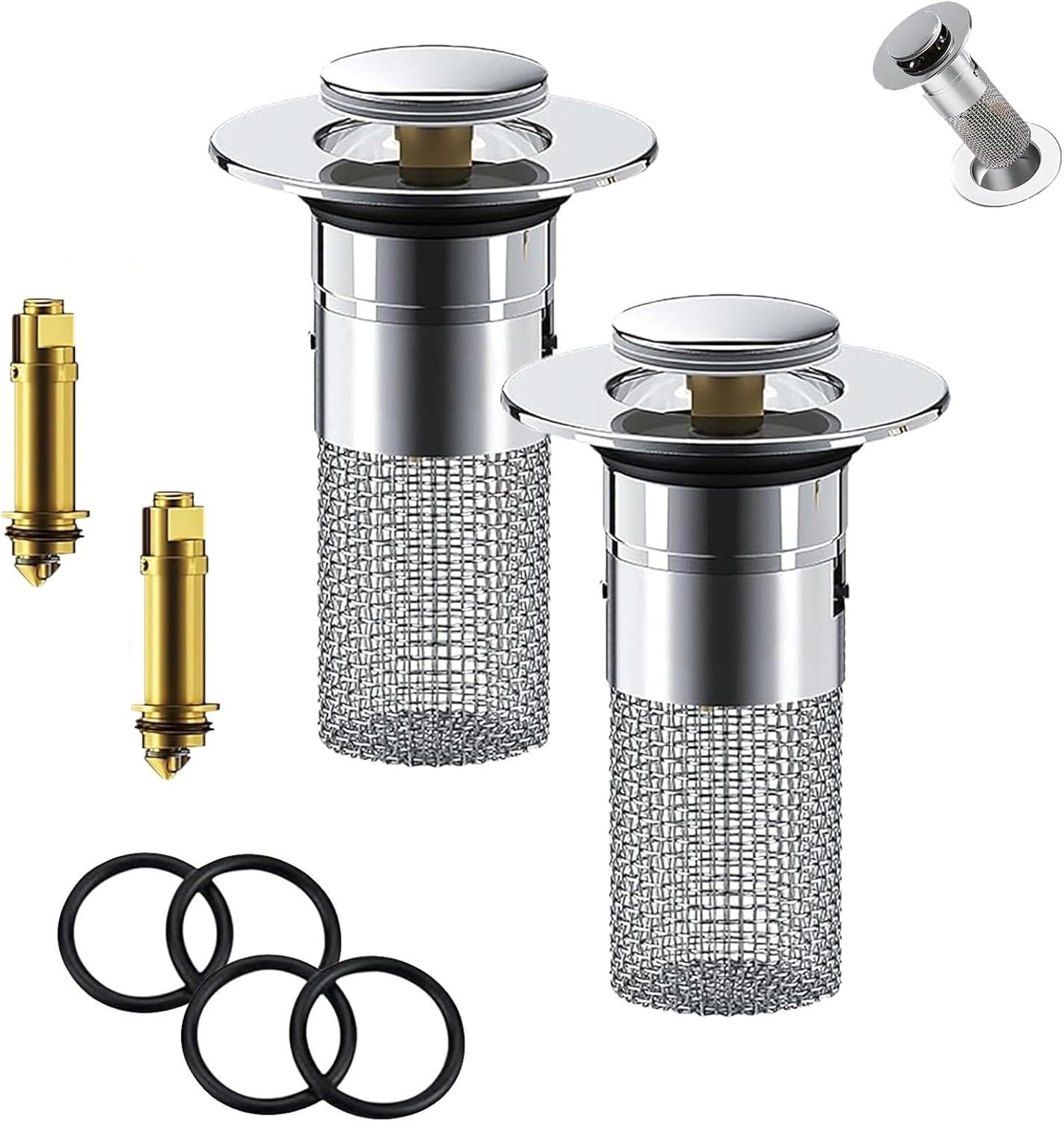 Universal Drain Stopper Bathroom Sink, Bathroom Sink Stopper, Bathroom ...