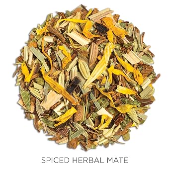 Tea Forte Spiced Herbal Mate Loose Leaf Tea Canister