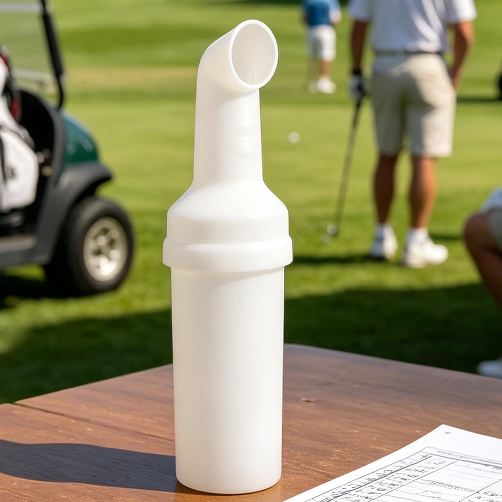 Sandflasche für Golfwagen, Aufsatz zum Füllen von Divots ohne Bohren mit Aluminiumgriff für Reparatur und Wartung von Divots auf dem Golfwagen