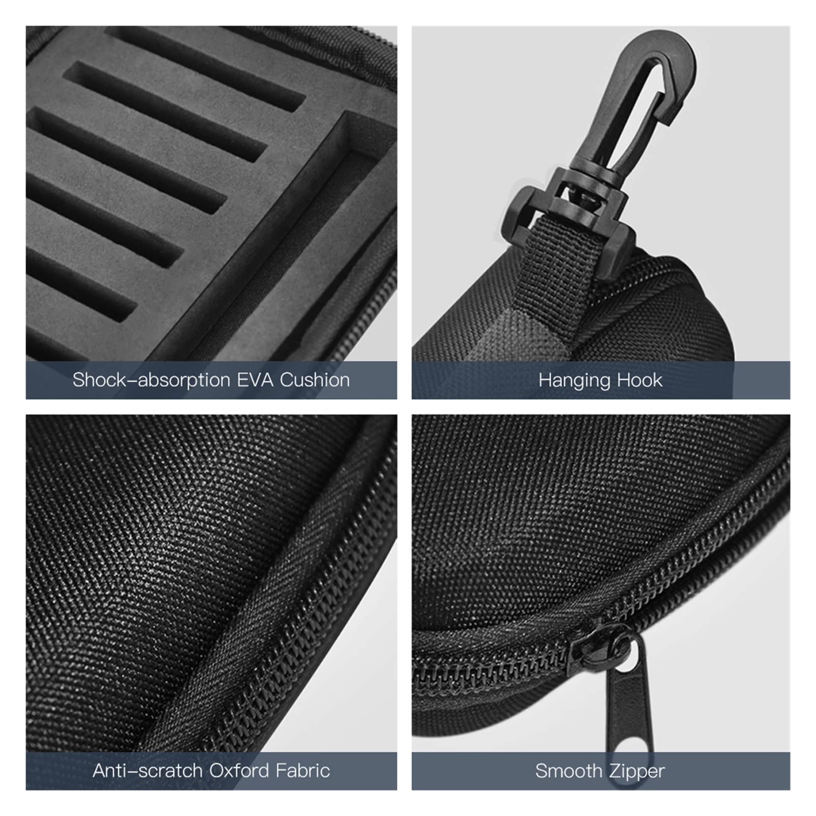 INEOUT Ensemble d'appâts en métal cuillères de pêche leurres Truite Basse coulée Spinner appâts de pêche avec Sac de Rangement étui Accessoires
