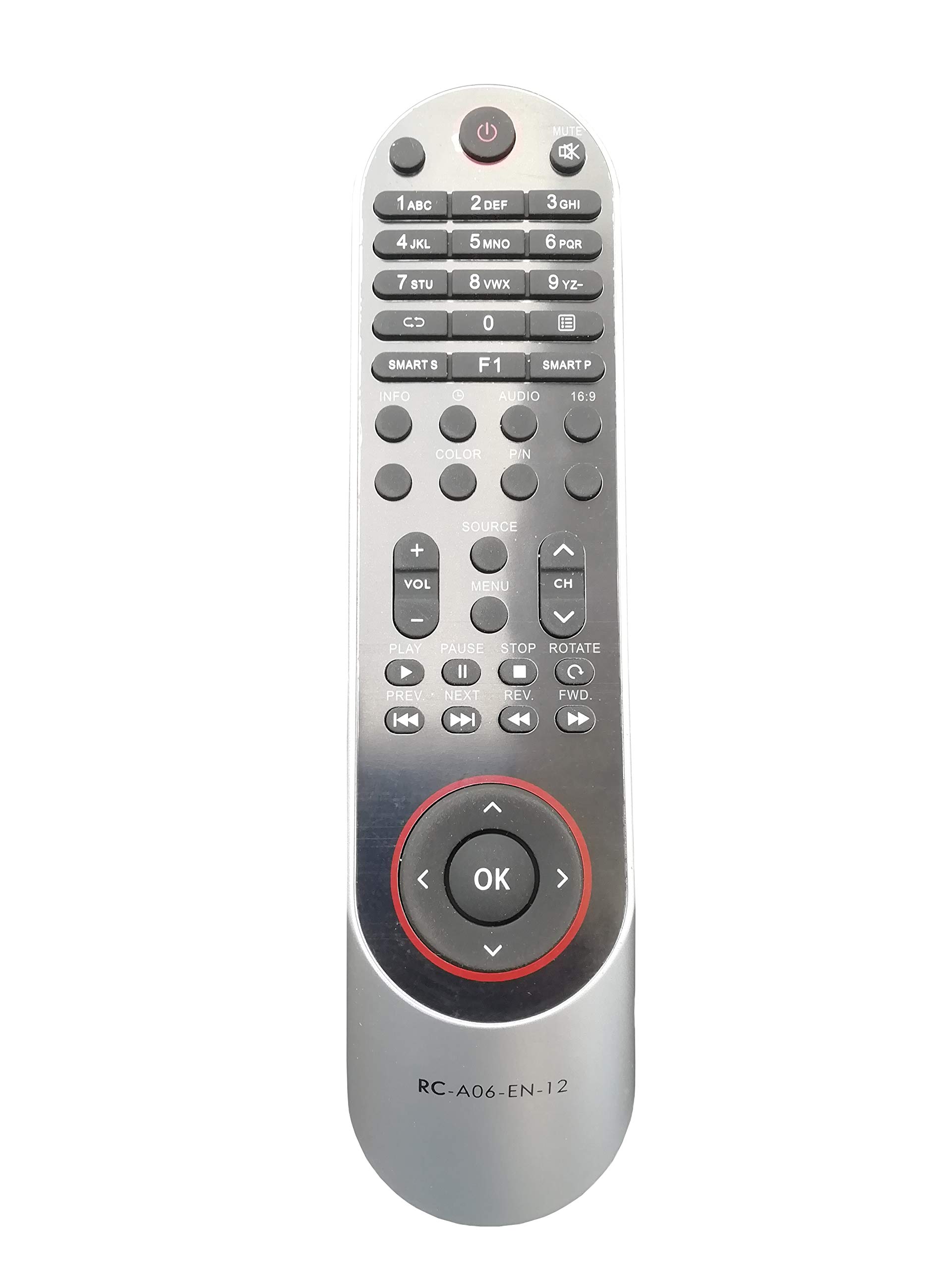 Comparison of old and new remote controls