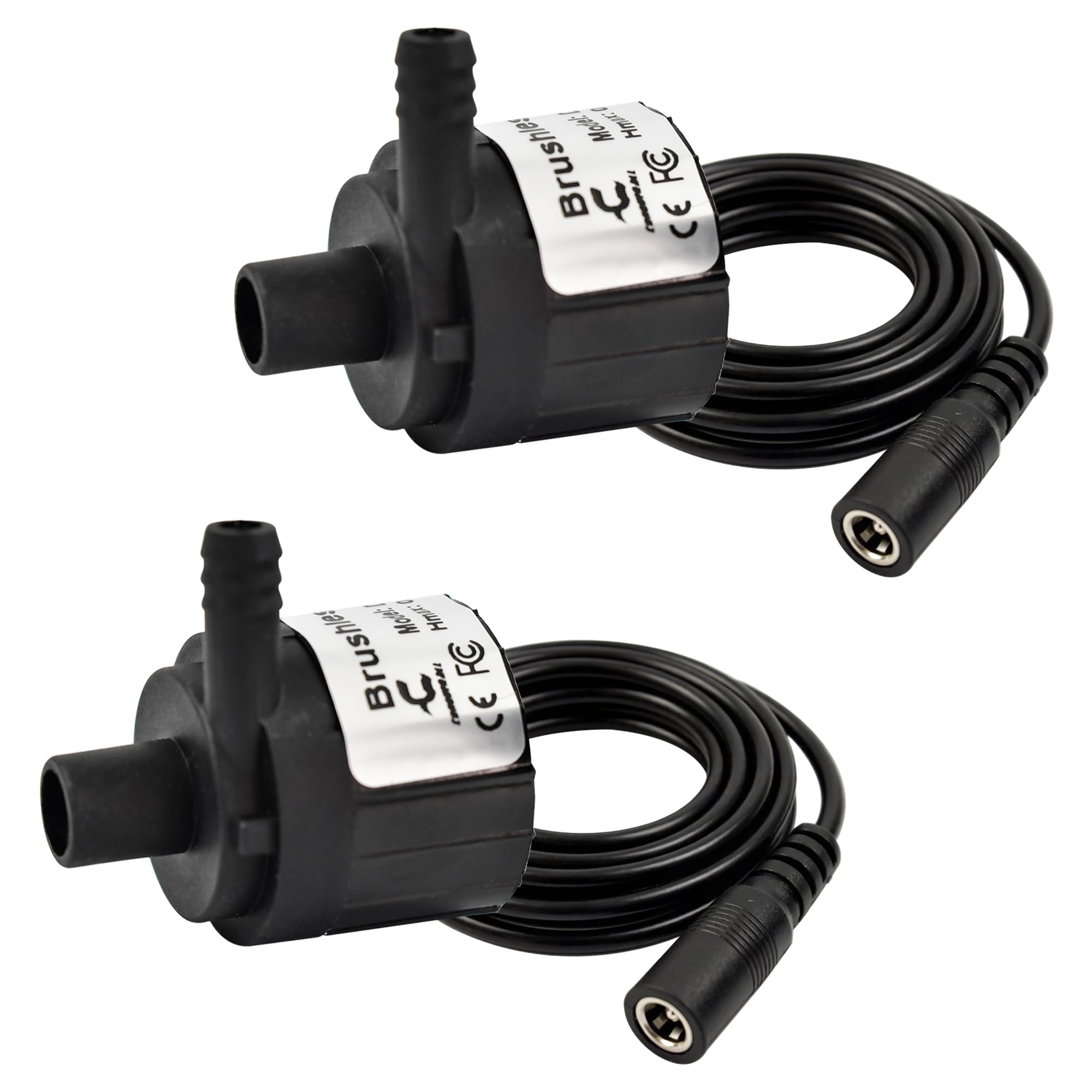 CONQUERALL 2 szt. DC 12 V 3 W 26 GPH 2 m mała pompa obiegowa do akwarium i odpływu kondensatu