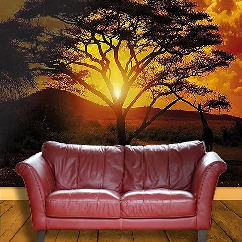 Miniatura 3 de Papel De Paredes Decorativo Sunset Paneles de papel de pared de Wainscoting fáciles de instalar (W) 40 pulgadas X (H) 31.5 pulgadas