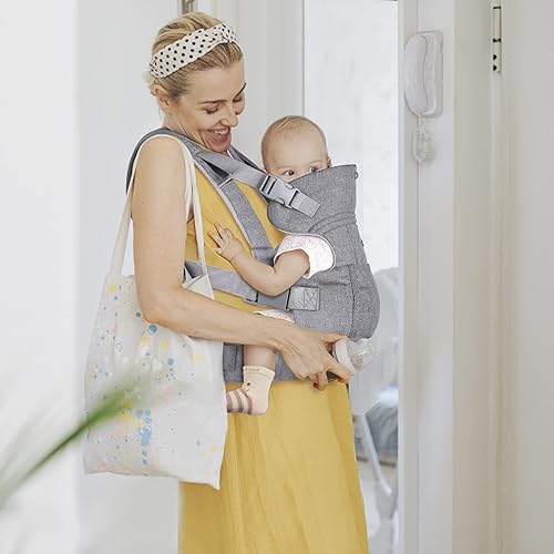 Miniatura 2 de GAGAKU Portabebés para bebés de 4 a 36 meses, fácil de llevar, boca en la cara hacia afuera y hacia afuera, transporte delantero y trasero para