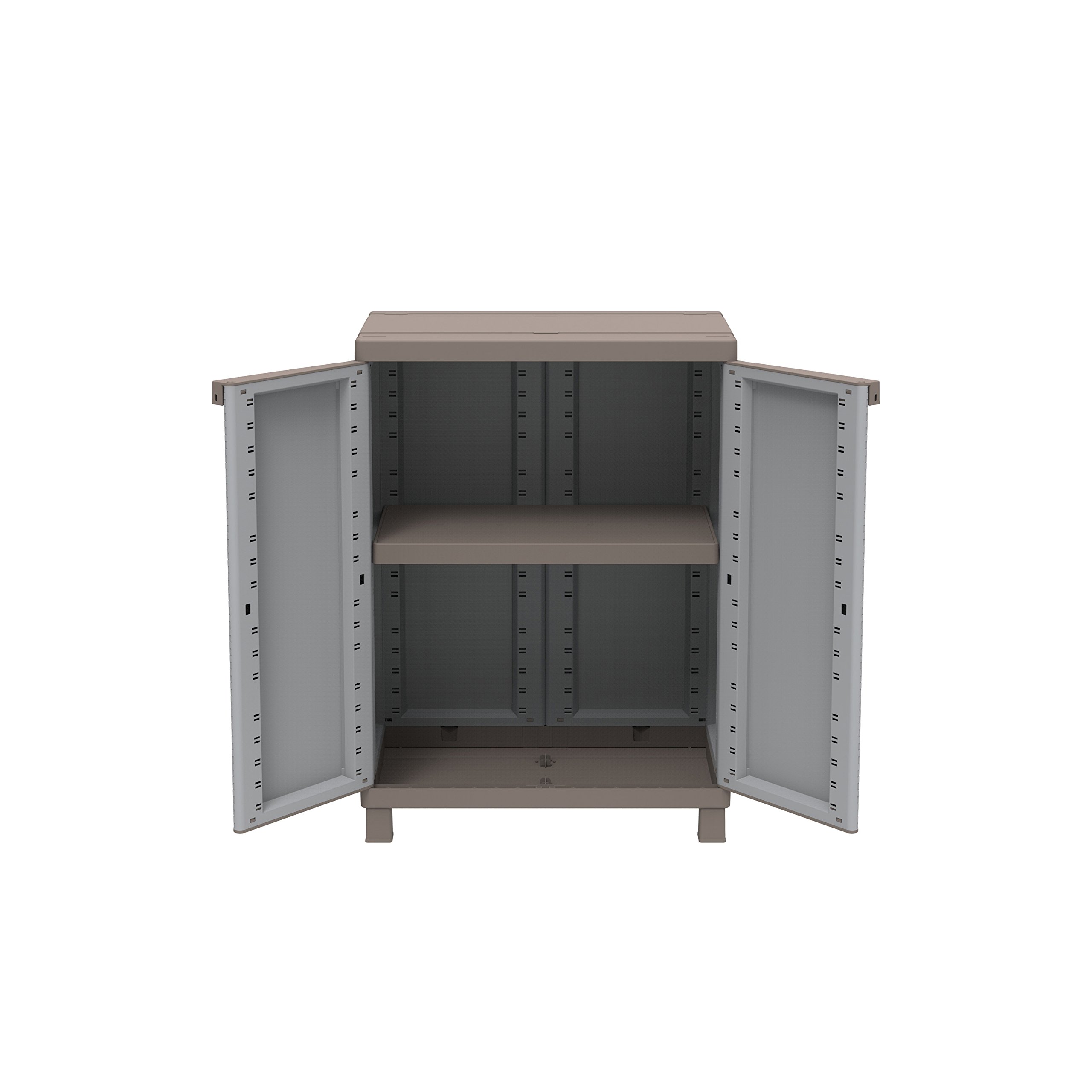 Terry, C-Rattan 680, Armario 2 Puertas y 1 Estante Interno. 68x39x91,5 cm