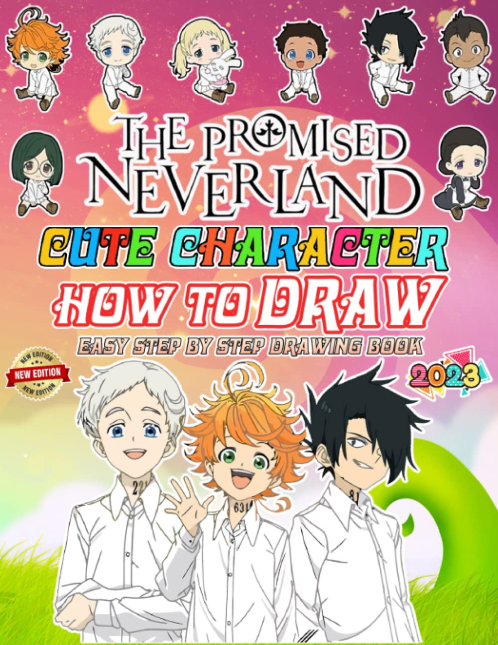 How To Draw The Promised Never.land and Coloring Book: Draw and Coloring Book For Kids | Learn How to Draw Step-by-Step For Beginners Ages 4-8, 9-12 ... | Perfect Gifts for all special occasions