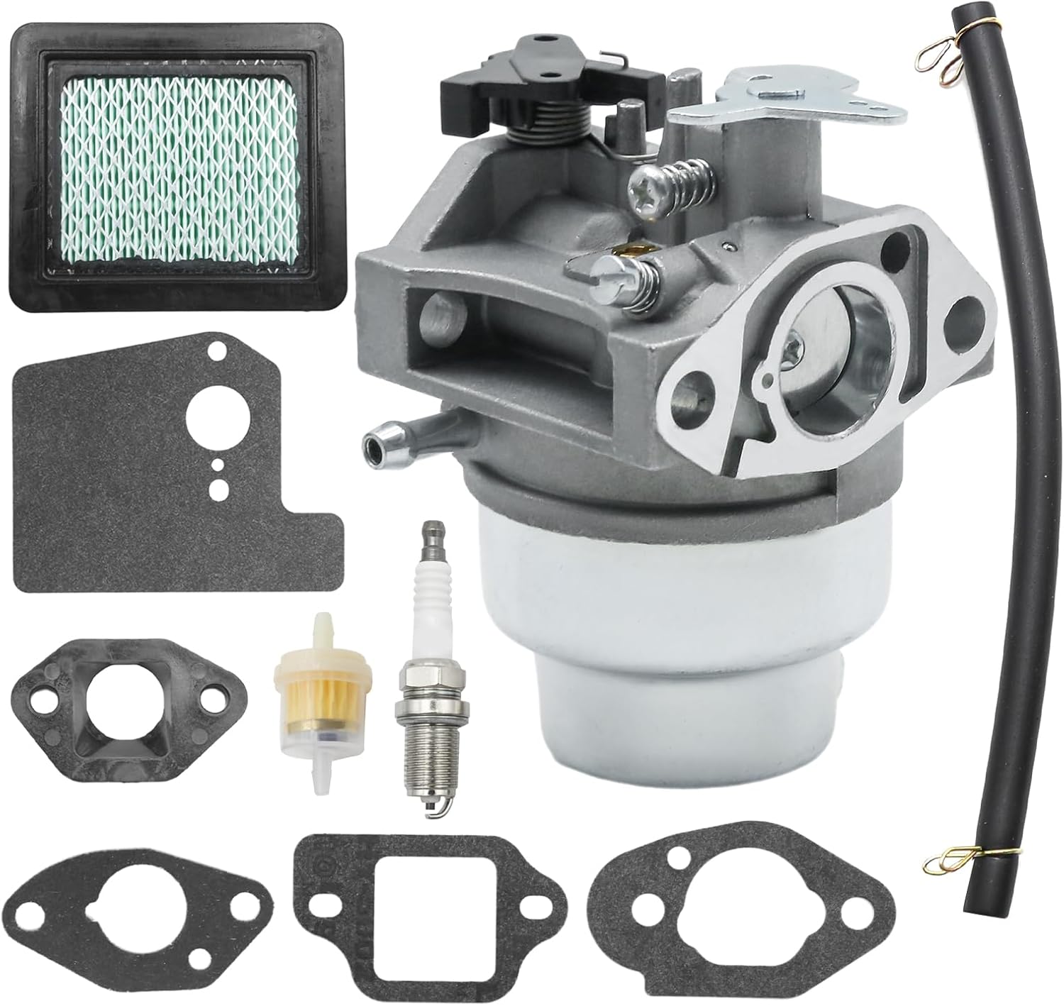 Anxingo VR2522 Carburetor Replacement for Excell Pressure Washer Parts 5.5 Hp 2500 PSI 2.2 GPM with Air Filter Cleaner