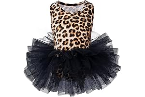 Sparkly Leopard Leotard for Little Dancers