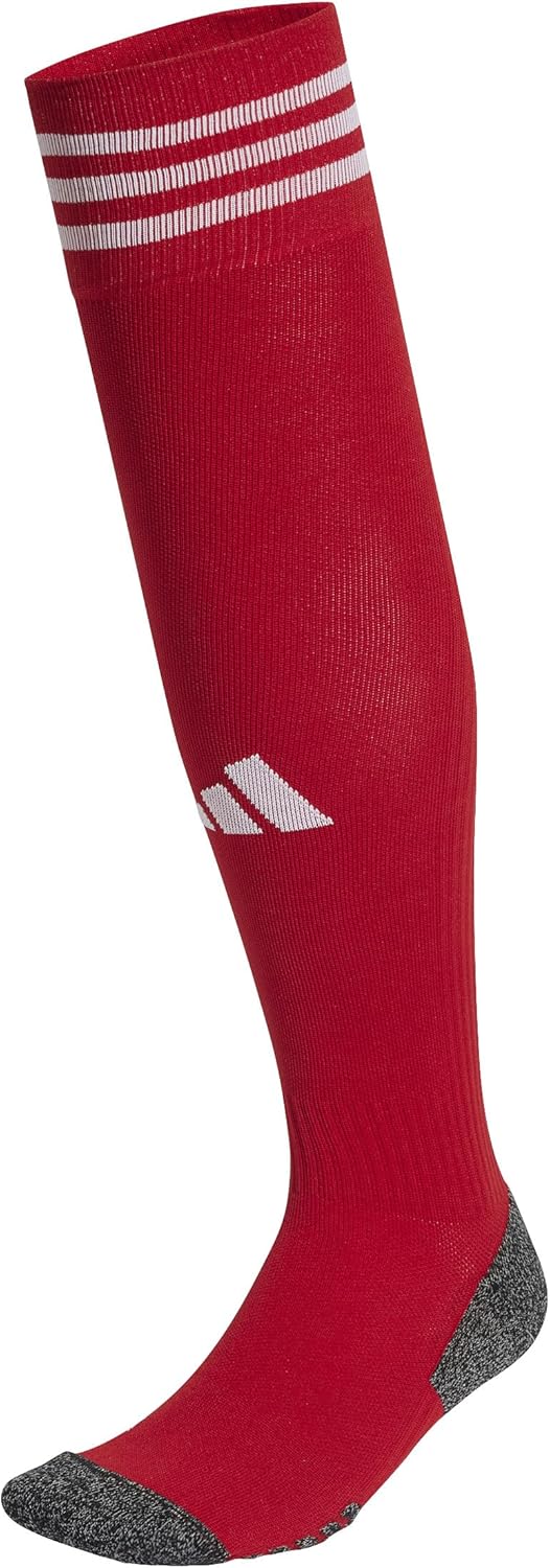 adidas unisex 3-stripe Hoop Soccer Socks (1-pair) With Arch Compression for a Secure Fit