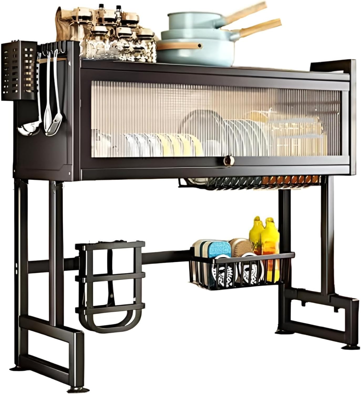 有元葉子のラバーゼ オールステンレス製水切りカゴセット 大サイズ la