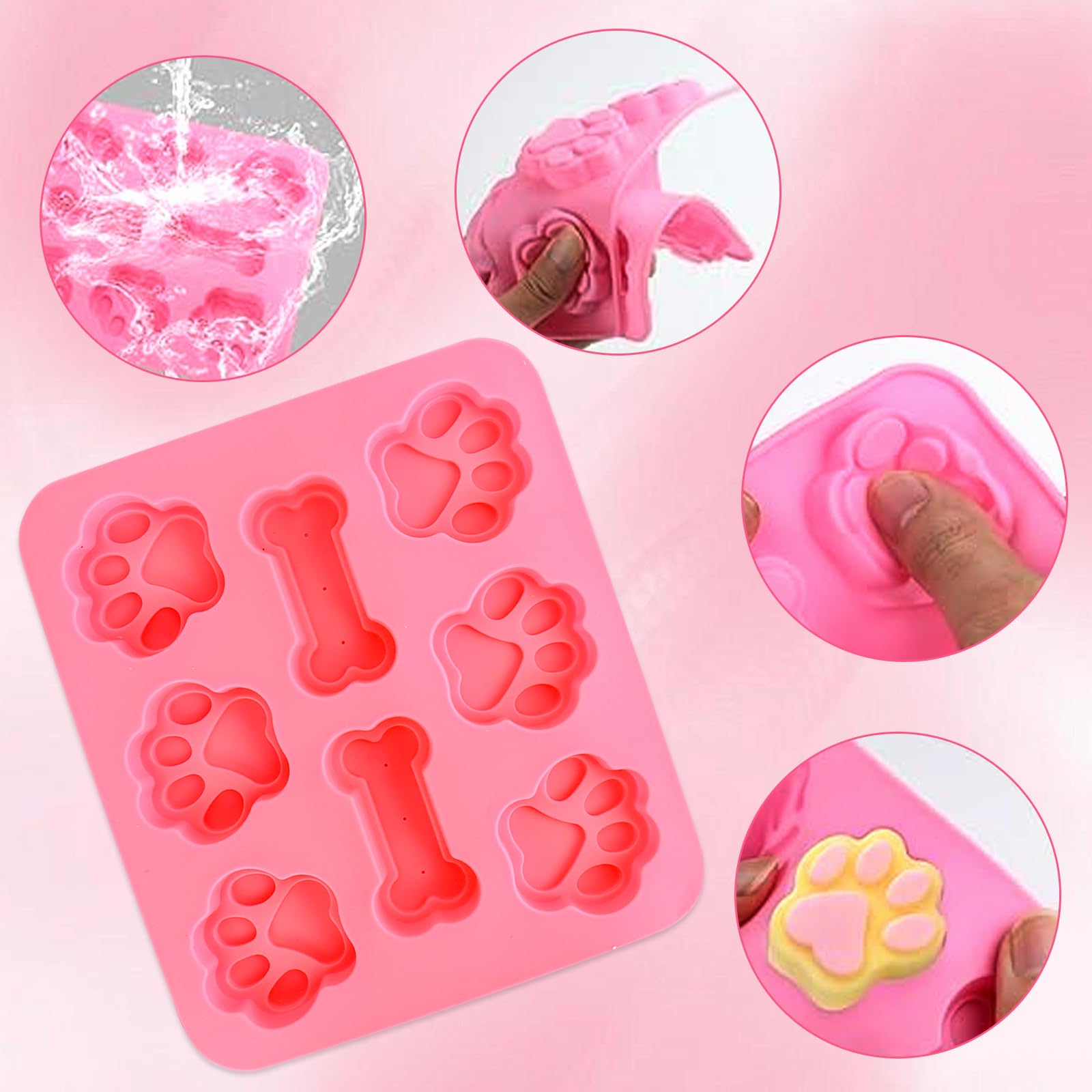 Moldes De Silicona En Forma De Labios, Moldes Flexibles For | Meses Sin