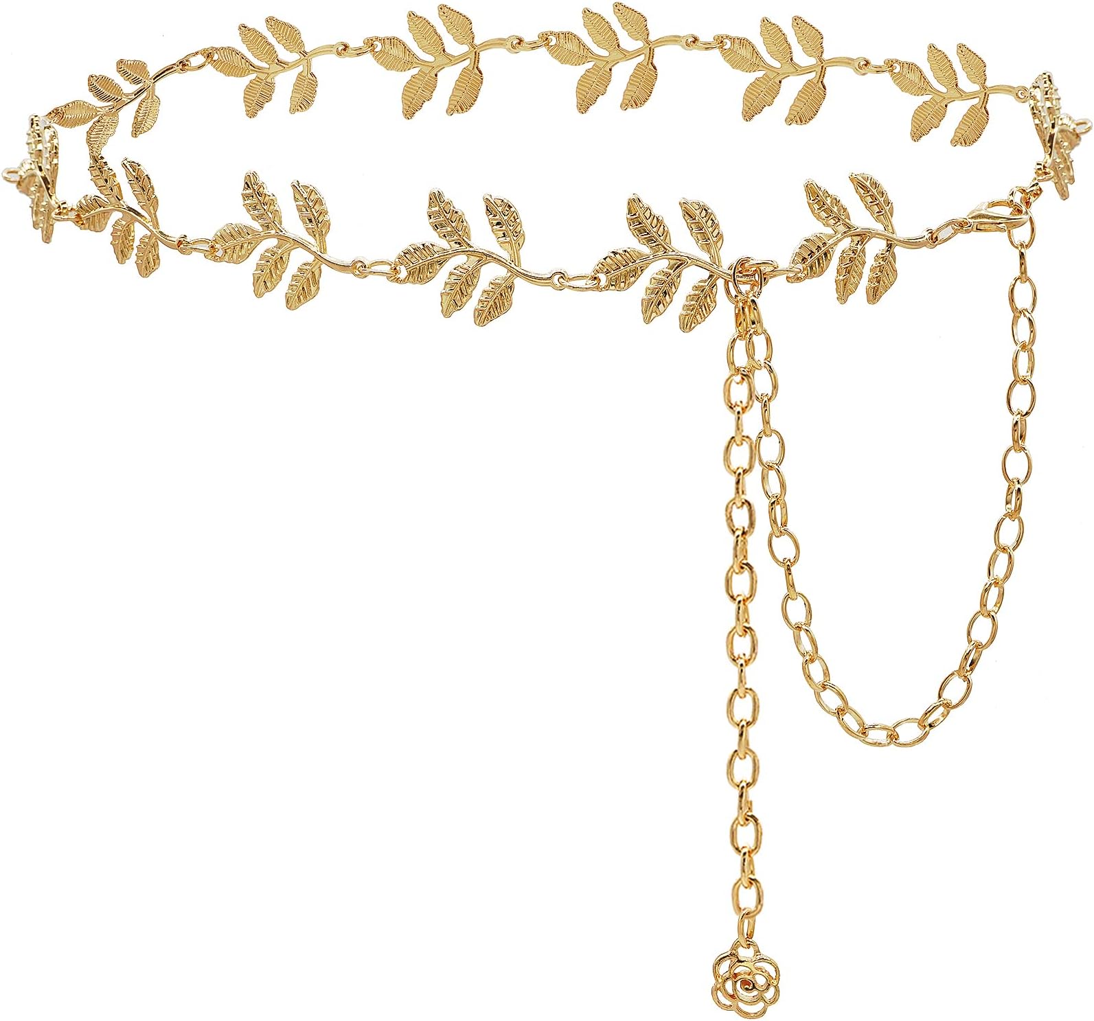 HIQUACC Metal Waist Chain Body Belly Belt Chains Jewelry Accessories for Women Girls