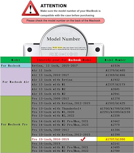 Miniatura 2 de IVY Para MacBook Pro (15 pulgadas, 2016-2019, modelos A1707  A1990) Flower Garland Clear Case con cubierta de teclado - I