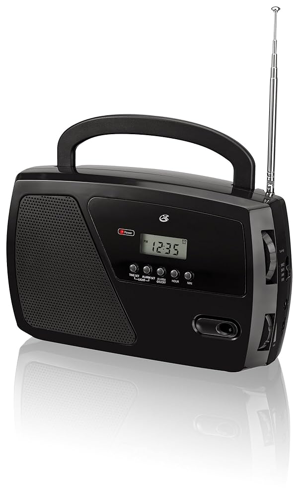 radioboy Amazon.com: GPX R633B Portable Shortwave AM/FM Clock Radio