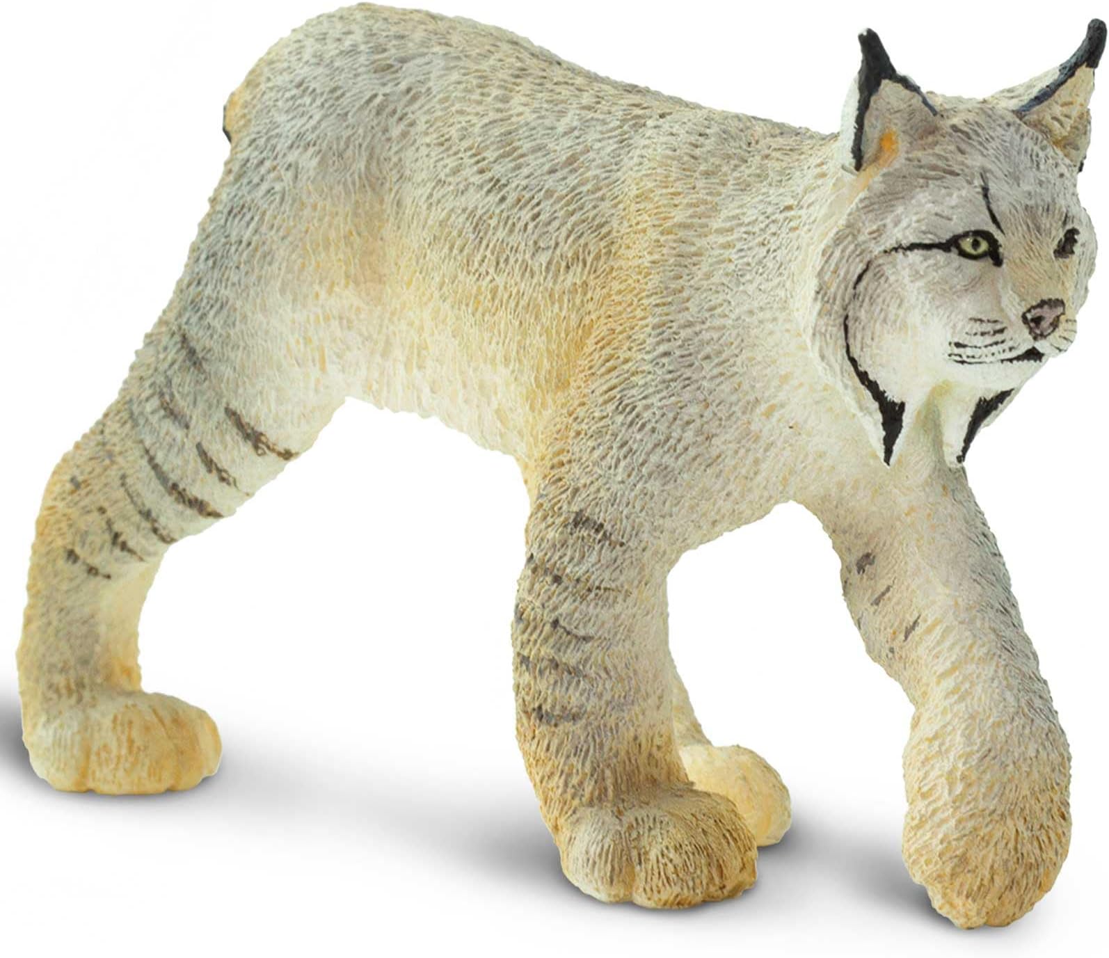 Lynx Figurine - Lifelike 3.5" Model Figure - Educational Toy for Boys, Girls, and Kids Ages 3+
