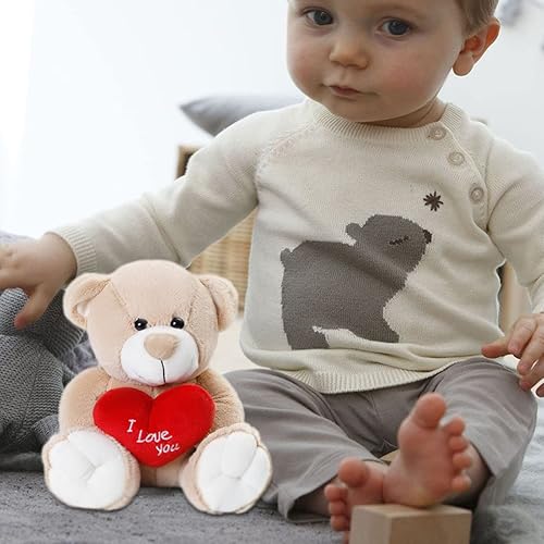 Miniatura 6 de Oso de peluche gigante de peluche, juguetes para dormir y jugar, regalos de cumpleaños para novia, novio, niños, niños y niñas (caqui)