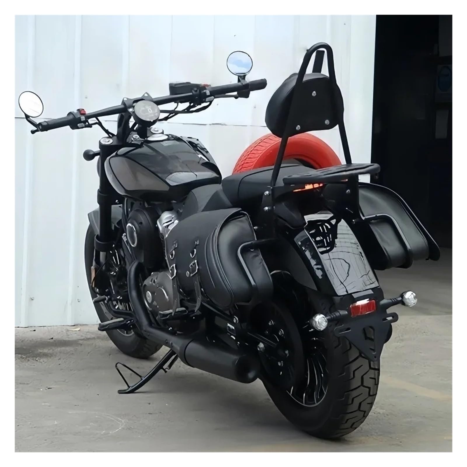 Graystone 250 300 tylny bagażnik rowerowy, uchwyt na sakwy siodełka, części oparcia motocykla, tylny bagażnik motocyklowy
