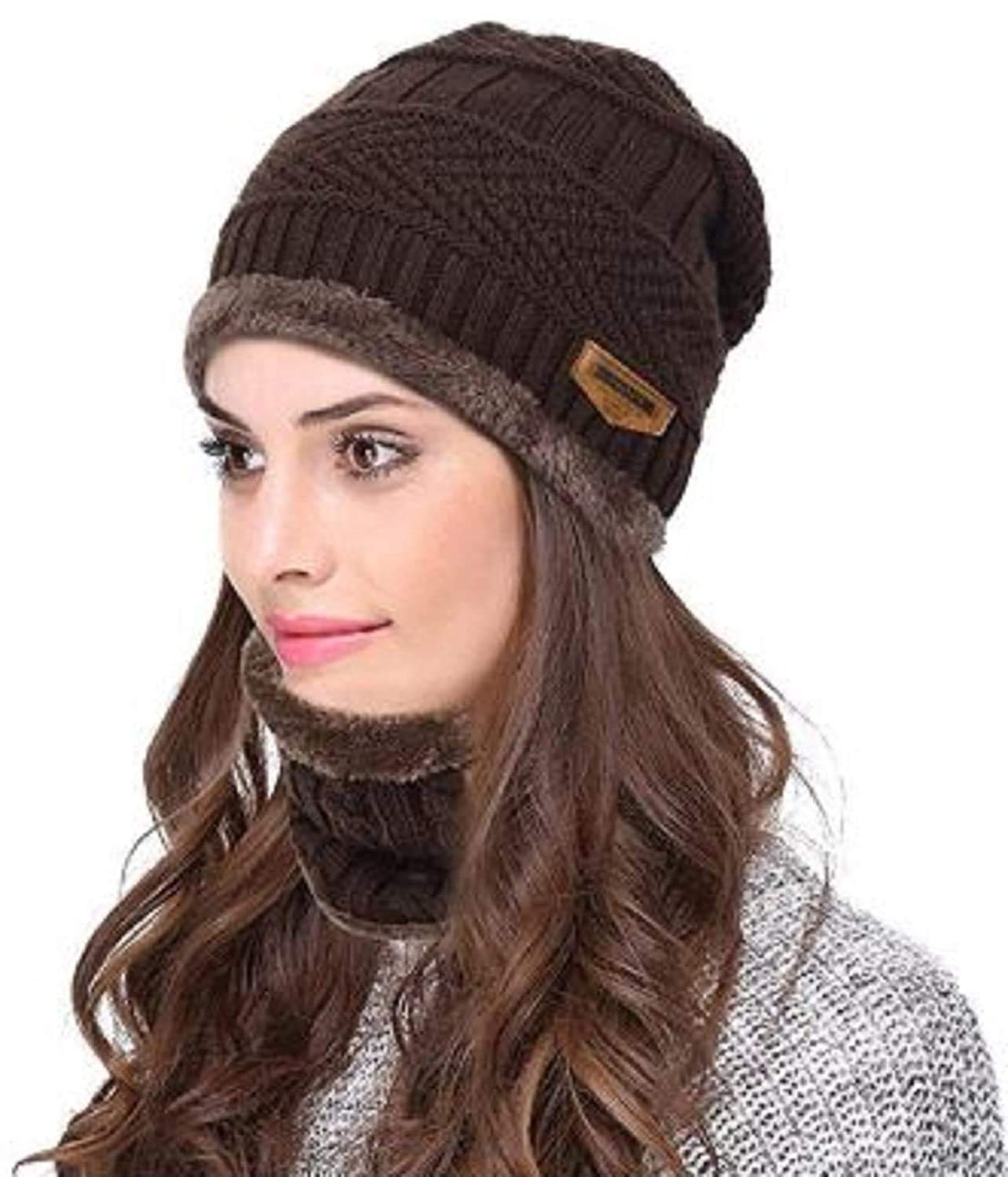 Unisex Microfiber Cap (Unisex_Cap_Brown_Brown_Free Size)-image-19
