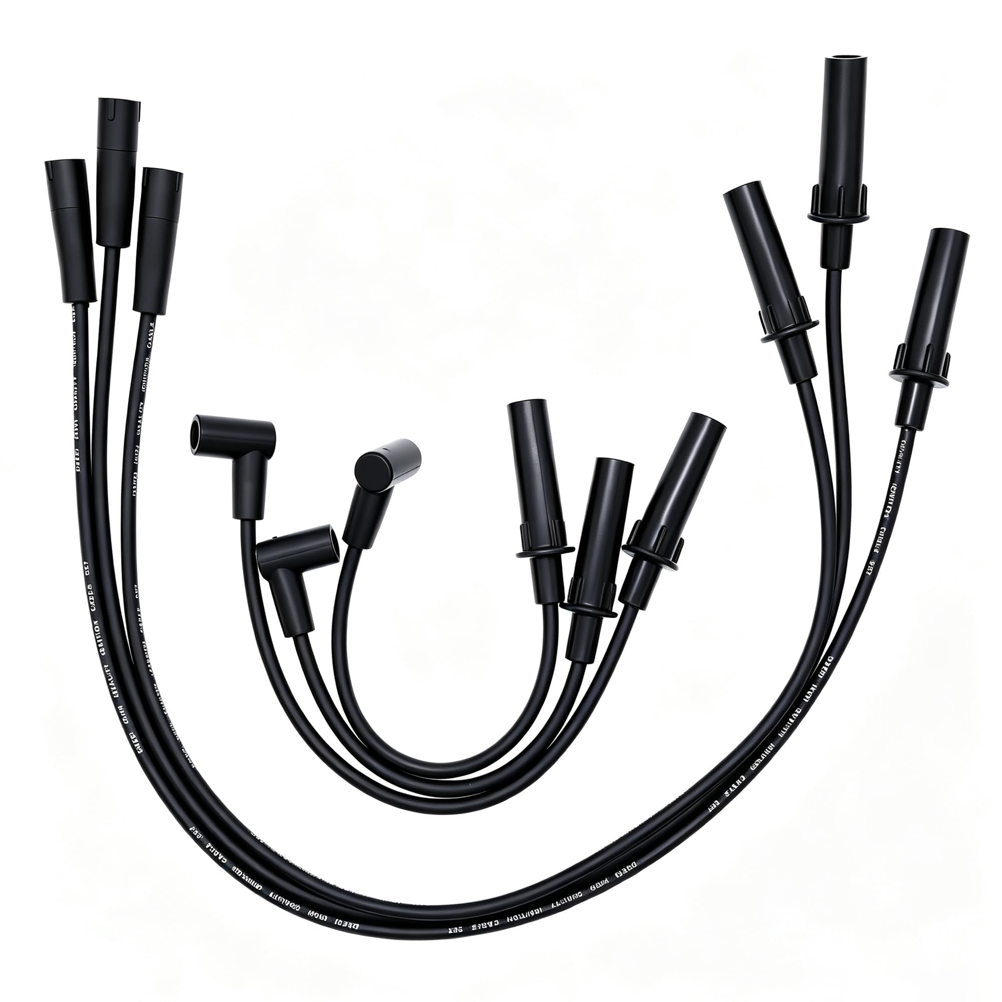 7733 Ignition Spark Plug Wires Set of 6 Compatible with Jeep Wrangler 2007 2008 2009 2010 2011 V6 3.8L Replacement for 68017712AB-image-34