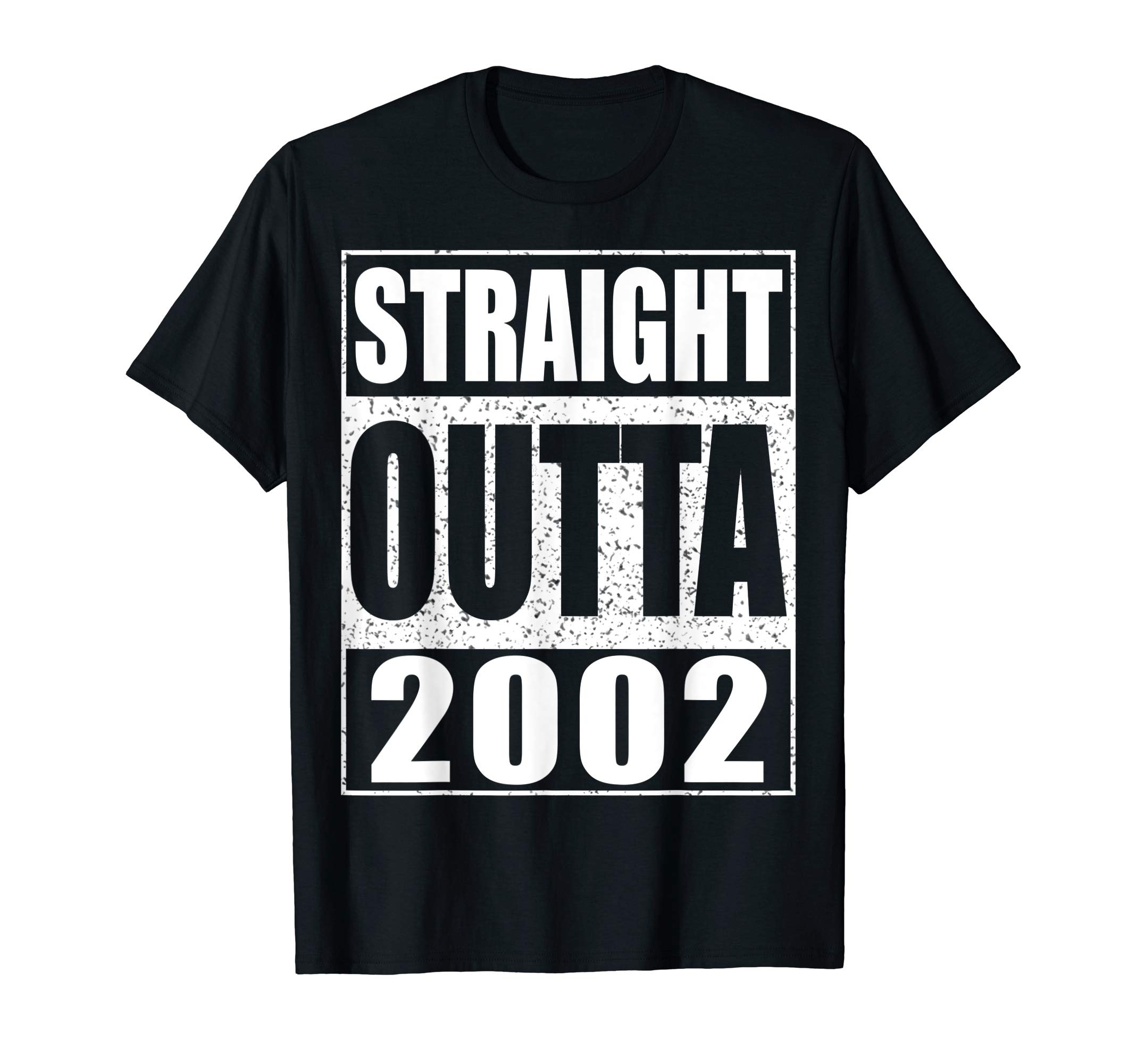 Straight Outta 2002 T-Shirt 21st Birthday Shirt T-Shirt