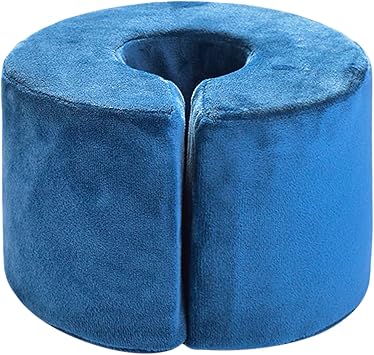 JIAHG Foot Elevation Pillow for Post-Surgery Pressure Relief Foot Ankle Heel Support Cushion with Wedge Rest Pillow Bed Pressure Sore Cushion for Elderly Bedridden Broken Ankle Recovery