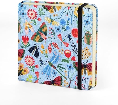 Miniatura 20 de Mifuner Cuadernos Mini de 5x5, 80gsm, Páginas en Blanco, Cuadernos de Bocetos, Diario de Viajes, Cuaderno de Bolsillo, Tapa Dura, Cuaderno