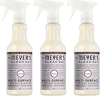Mrs. Meyer's Lavender Multi-Surface Everyday Cleaner, Cruelty-Free Plant-Based Spray, 16oz Pack of 3